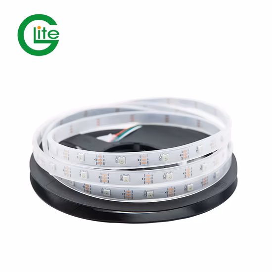 Zwei Jahre Garantie Wasserdichter Ws2812b adressierbarer Ws2812 RGB-LED-Streifen 5V 60LED