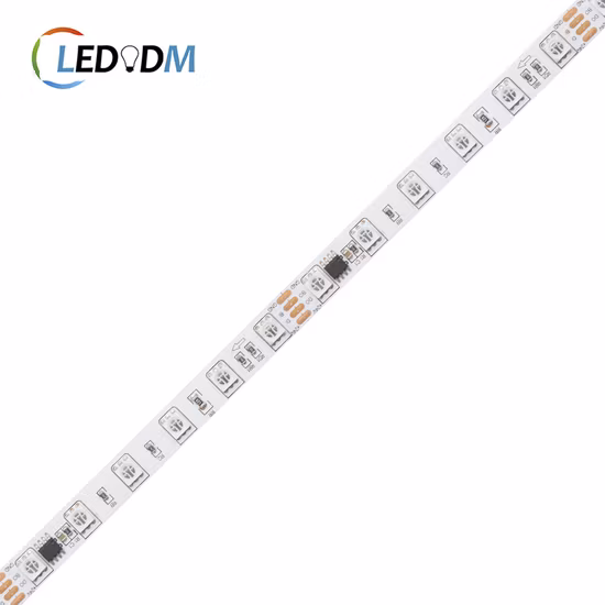 60 LEDs/M digitales LED-Band SMD5050 DMX512 programmierbarer RGBW bunter LED-Streifen