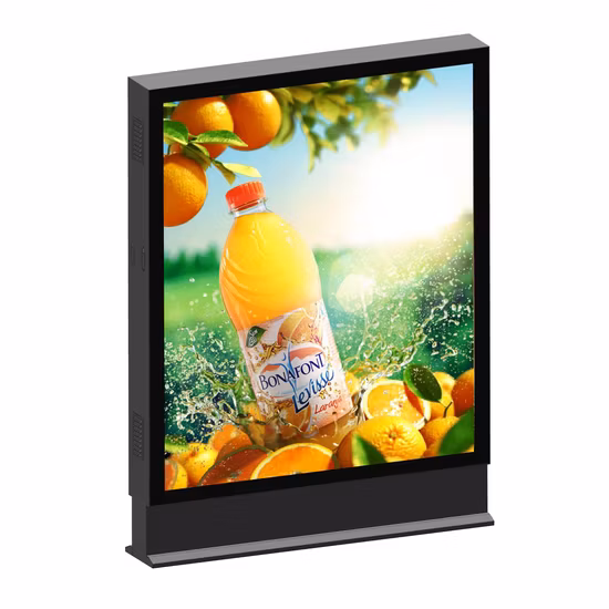 Vorgefertigte LED-Lichtbox für digitale Werbung auf der Straße, Mupi – Gehäuse im Stil des Nahen Ostens