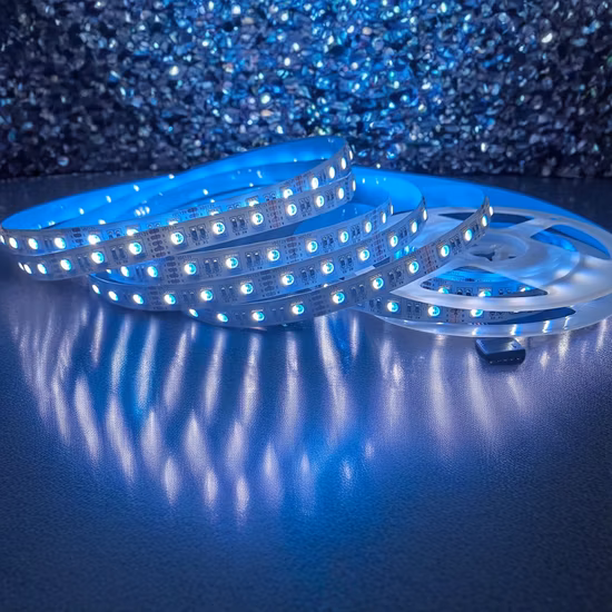 Gute Qualität 5V LED-Streifenlicht RGBW Sk6812 SMD5050 60/144LED/M 10mm Breite LED-Streifen für dekorative Beleuchtung