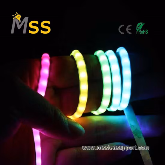 Intelligenter, vollfarbiger, programmierbarer 60/120/144 LEDs digitaler RGB/Weiß Ucs1903 Ws2811 Sm16703 RGB-Pixel-LED-Streifen für KTV-Nachtclub