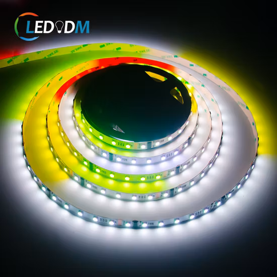 24V RGB-LED-Streifen 2835 120Led/M 6mm 10W/M adressierbarer Dmx-RGB-LED-Streifen Magic LED-Streifen