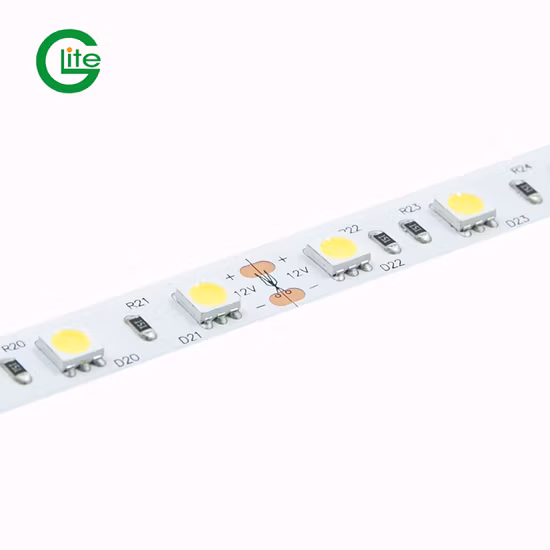 Heißer Verkauf SMD5050 60/120LED LED-Streifen DC12 nicht wasserdichter Streifen mit CE-Zertifikat
